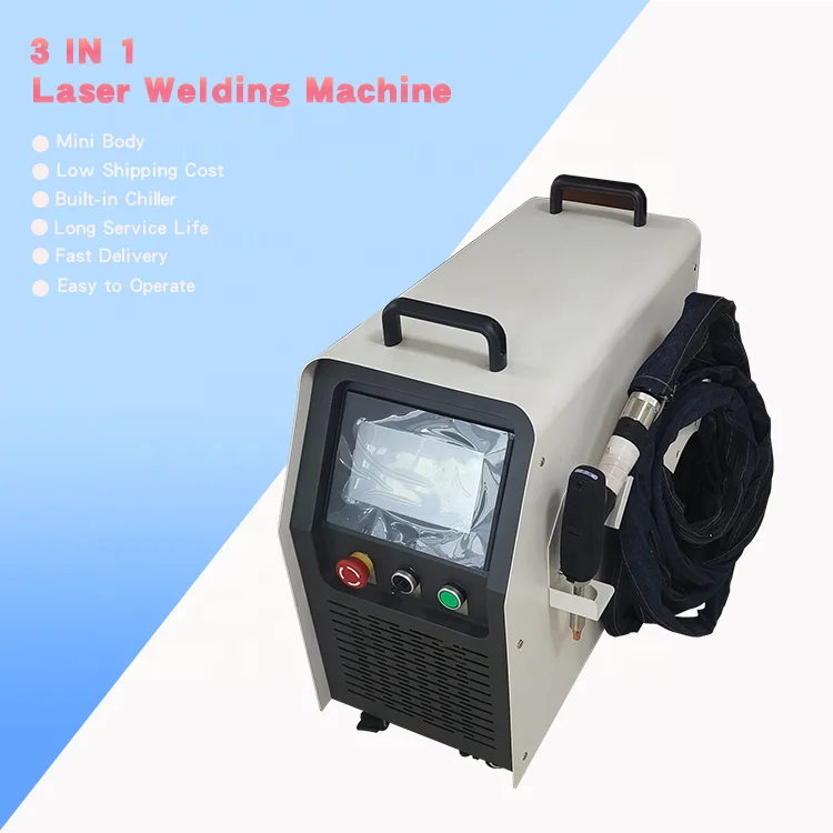 Single Phase Mini Micro Laser Welding Machine Handheld Air-Cooled Fiber Laser Welding Machine for Sale