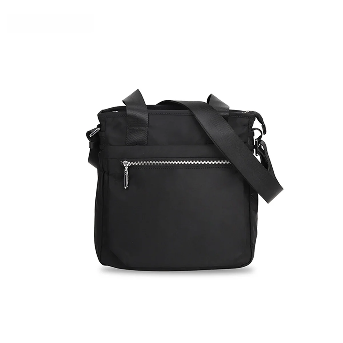 

New 202 Men's oulder Bag Casual Busin Crossbody Bag Simple Design Nylon Material Zipper Closure Soft Handbag for Middle...