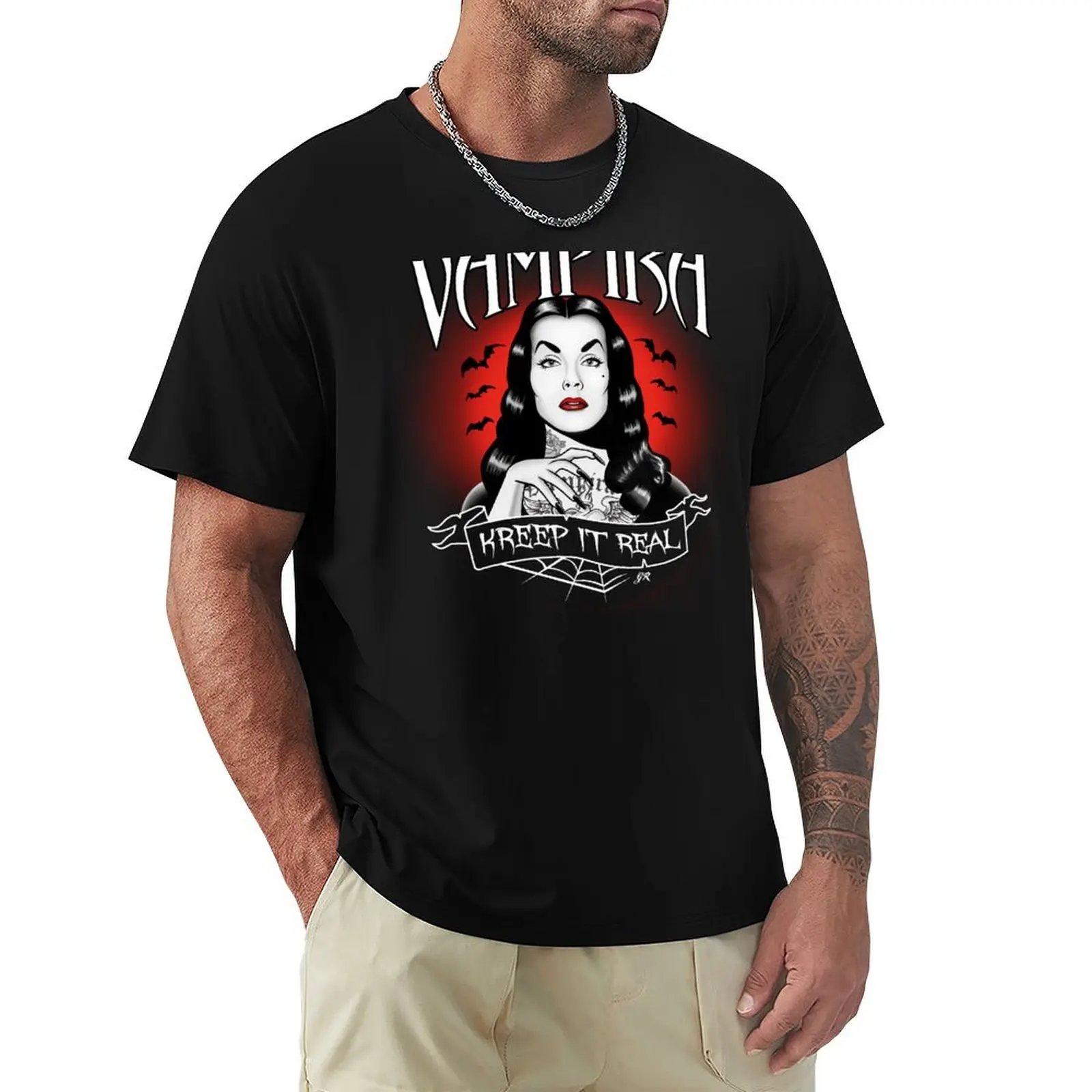 

Vampira T-Shirt for a boy cotton graphic tees anime t shirts vintage t shirts for men graphic