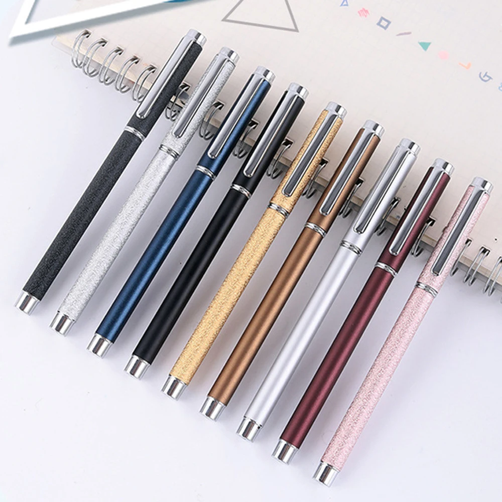 

Канцелярские принадлежности, гелевая ручка с металлической глазурью