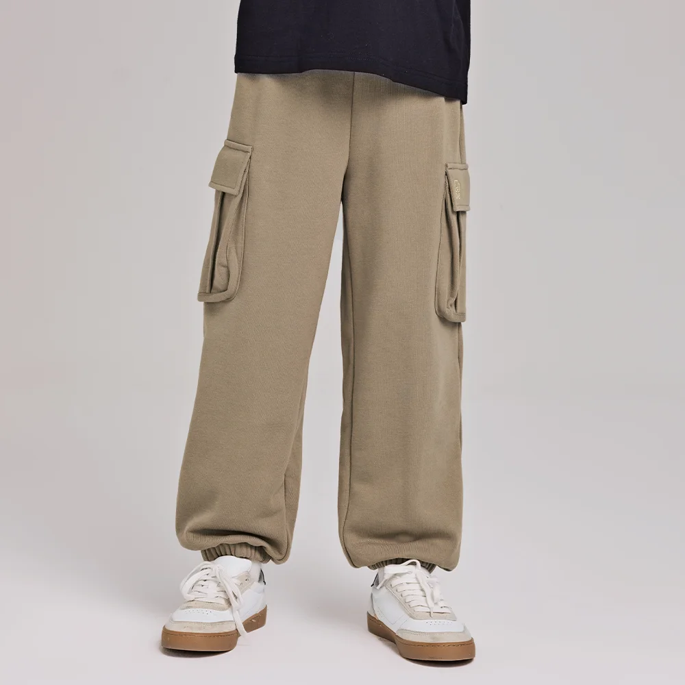 Dave Bella Children Autumn Knitted Cargo Pants Boys Spring Elastic Waist Trousers Casual Sports Jogger Trousers DK3262920