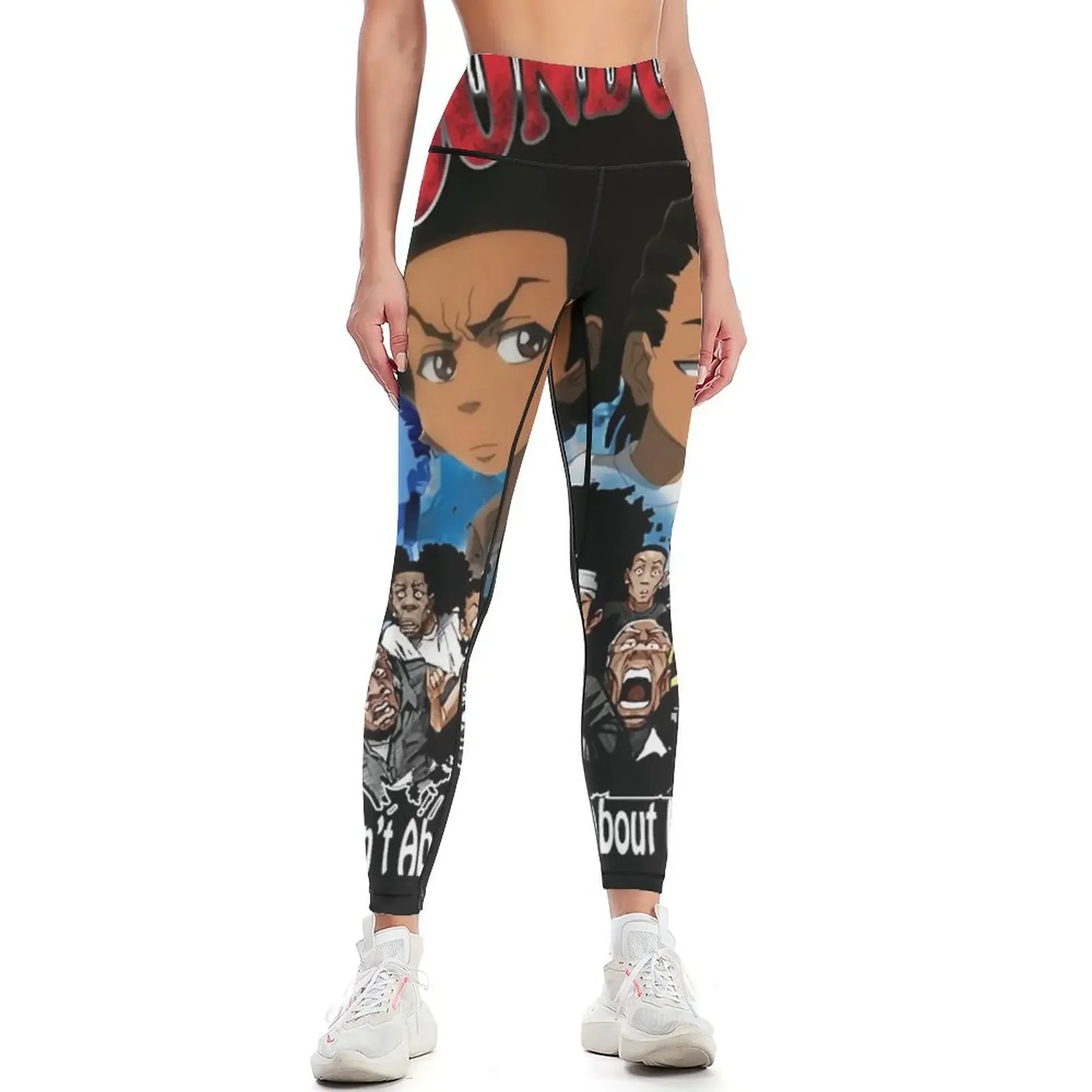 

Boondocks comedy sitcom Leggings Women's sports pants sports for push up legging Women's high waist Womens Leggings
