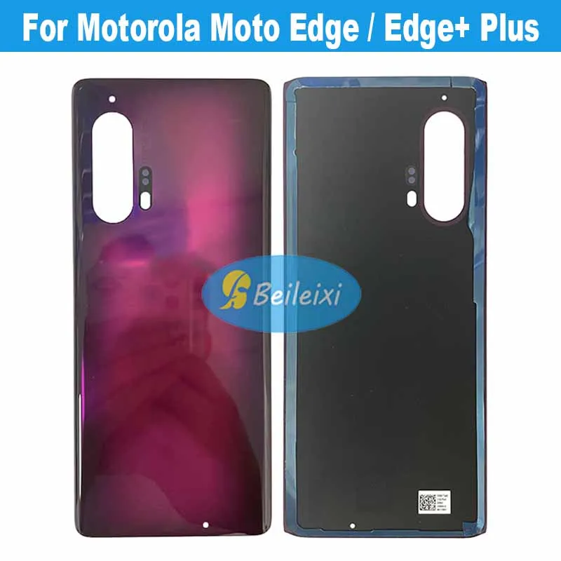 For Motorola Moto Edge+ Plus XT2061-3 Battery Back Cover Housing Case Back Cover For Moto Edge XT2063-3 XT2063-2