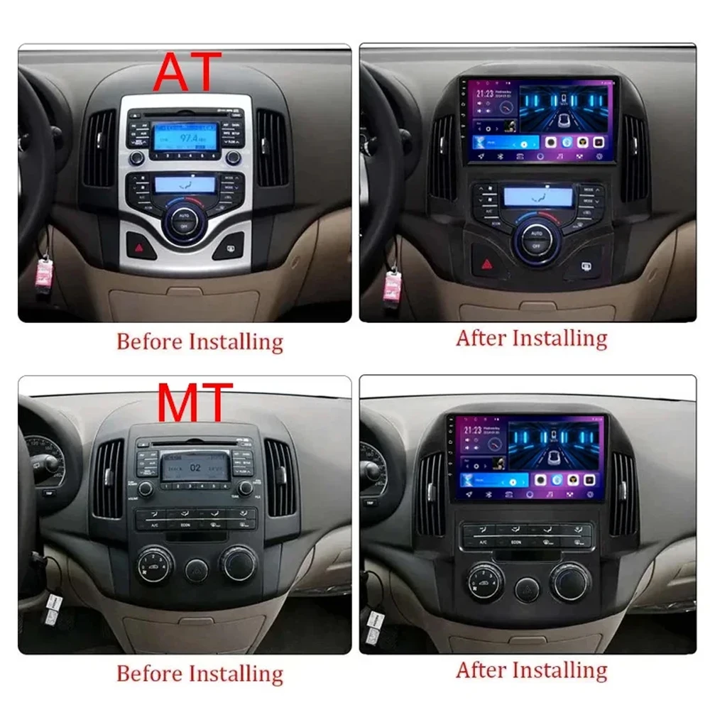 Carplay Car Radio For Hyundai I30 2006 2007 2008 2009 2010 2011Android Auto Stereo Multimedia Video Player 5G WIFI Player Screen