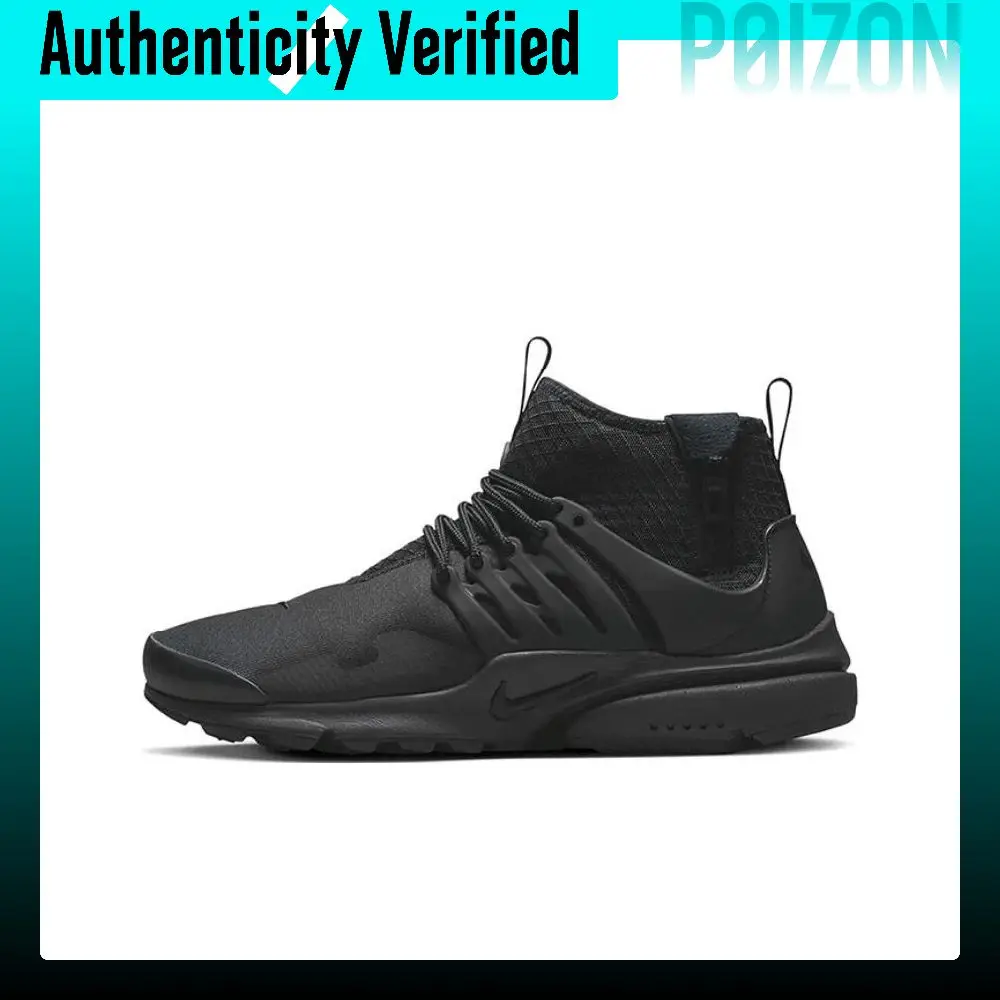 Nike Air Presto Casual Shoes Men's Mid Top Black DC8751-003