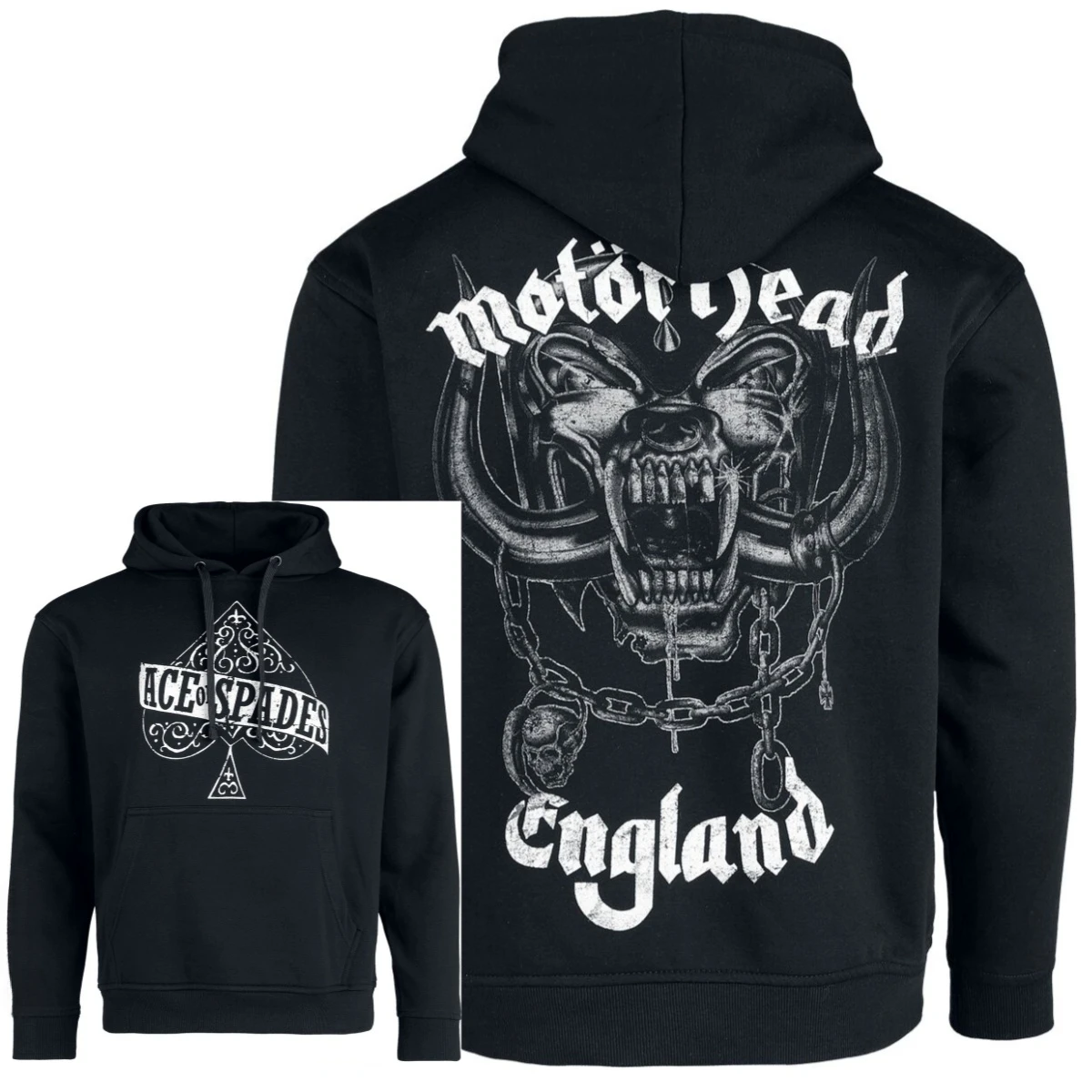 Fit Motörhead Hoodies Band-Print Hoodie Retro-Stil Hoodie für Männer und Frauen geeignet für Herbst und Winter.