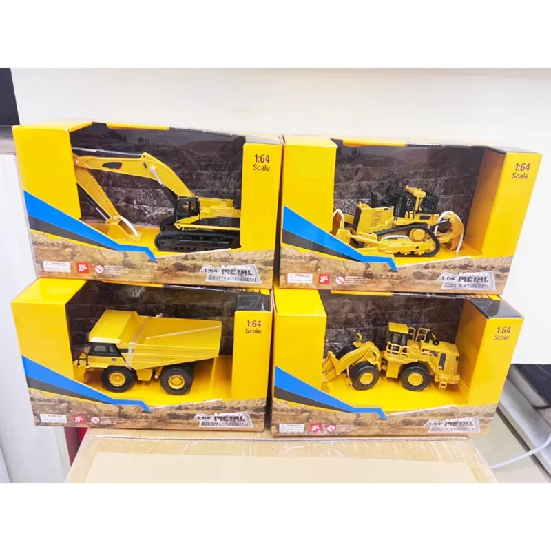 Diecast 1:64 Alloy D11T 385C 775E 988H Engineering Vehicle Model Simulation Toy Multiple Style Options Collectibles Adult Gift