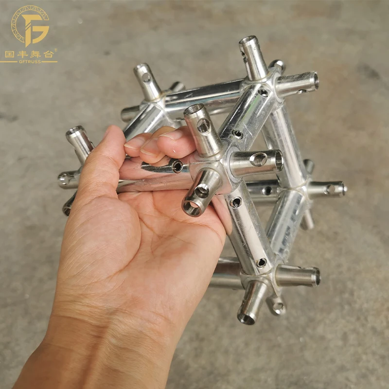 100mm X 100mm Aluminum Alloy Micro Truss Design for Exhibitions Banners