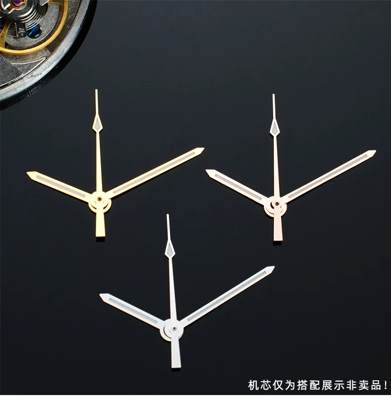 Luminous Watch Hands Set For Omega OMG-311 Watches Hour Minute Second Needles for ETA 7750 Chronograph Movement hands
