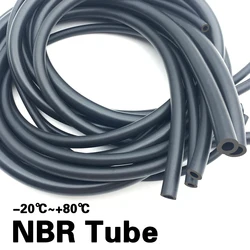 Manguera de goma NBR de 5M, tubo de goma resistente al aceite ID4x7mm ID5x8mm ID8X12MM ID6X10MM, tubo de goma, tubo de aceite, tubo de manguera de nitrilo