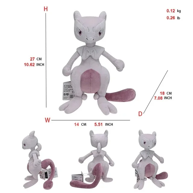 Pokémon Großes Plüschtier, Erd-Schildkröte, Huangyan-Wolf, Soloya, Feurdrache, Spielzeugpuppe, Plüschtier Chi