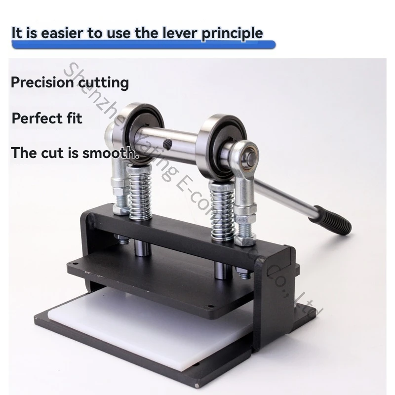 220x160mm Manual Die-cutting Machine Small Punch Leather Sample Cutter and Cutting Machine Pressure plate  pressure 1.3T