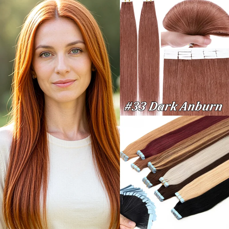 100-human-hair-tape-in-hair-extensions-20pcs-12inch-straight-4-60-hairpiece-transform-thinning-hair-to-thick-everyday-wholesa