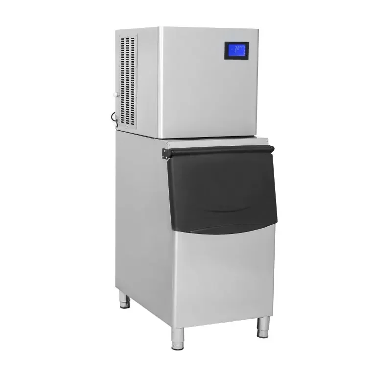 350กก.Professional Ice Machinery Big Commercial Square Ice Makerเครื่องCube 110 - 240V 940W
