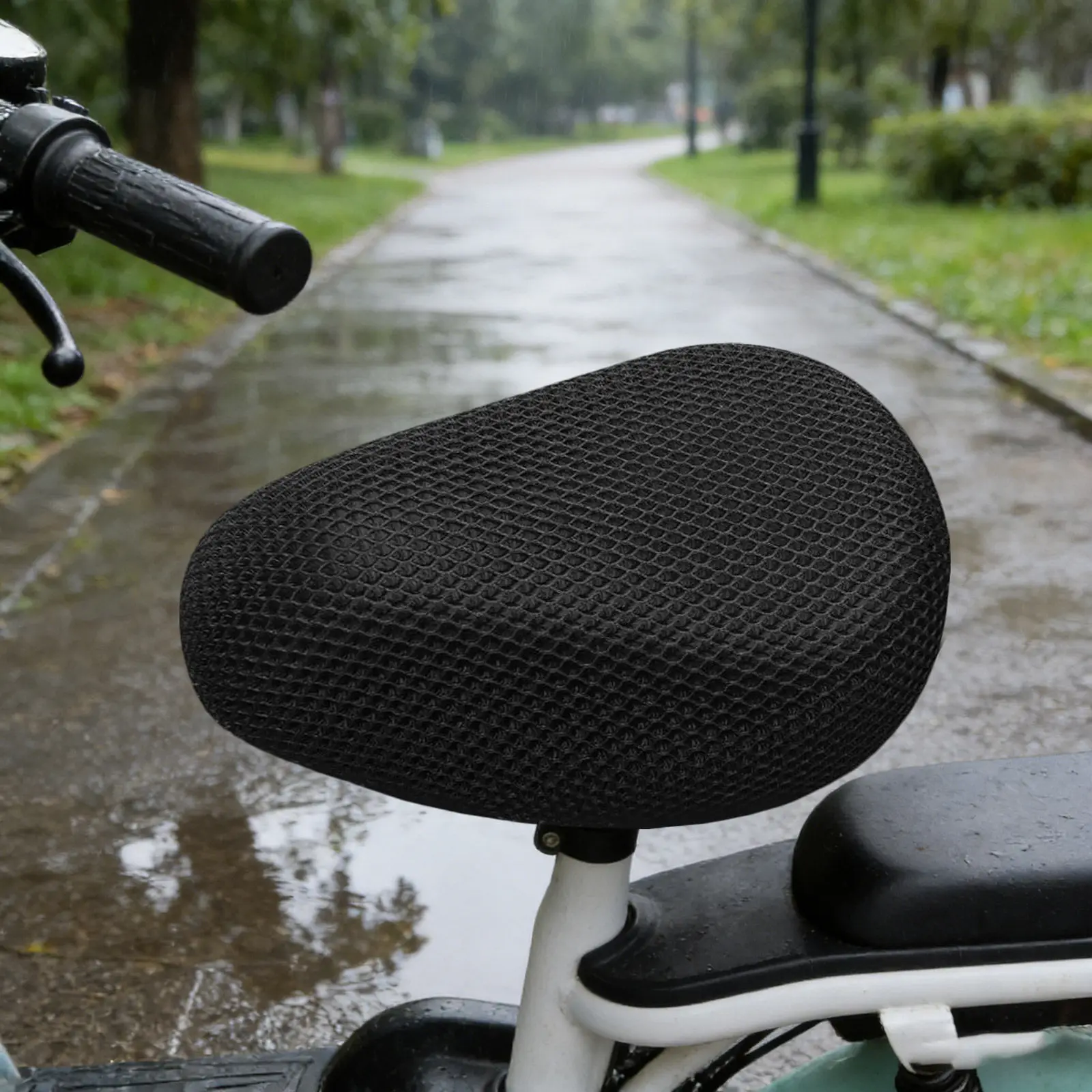 

Чехол для сиденья электровелосипеда, черный, нескользящий, с мягкой подкладкой, водонепроницаемый, пылезащитный, удобная подушка для сиденья электровелосипеда