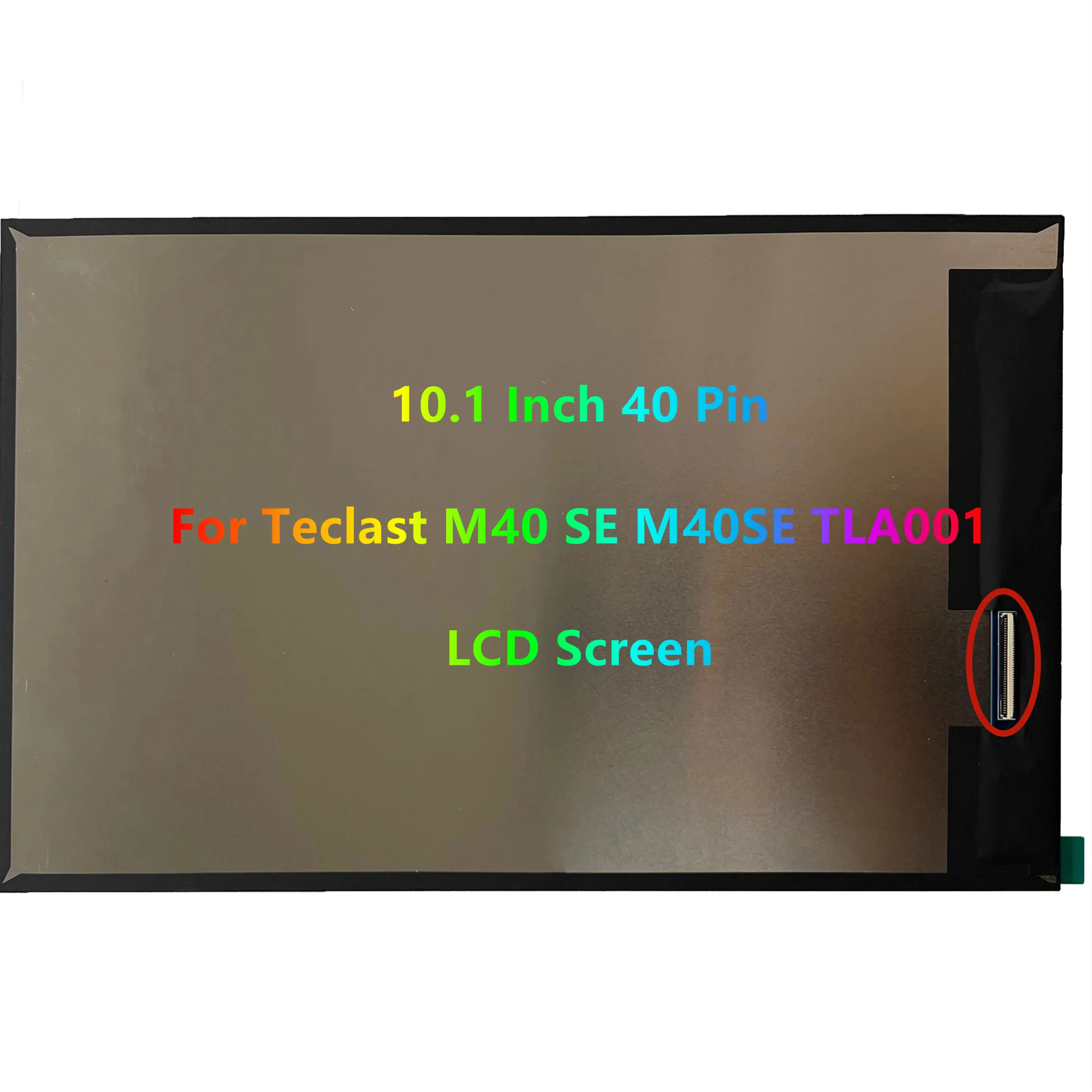 Imagem -02 - Substituição da Tela Lcd 40 Pinos Tv101wum-nw2 para Teclast M40 se M40se Tla001 10.1 Novo 100 Testado