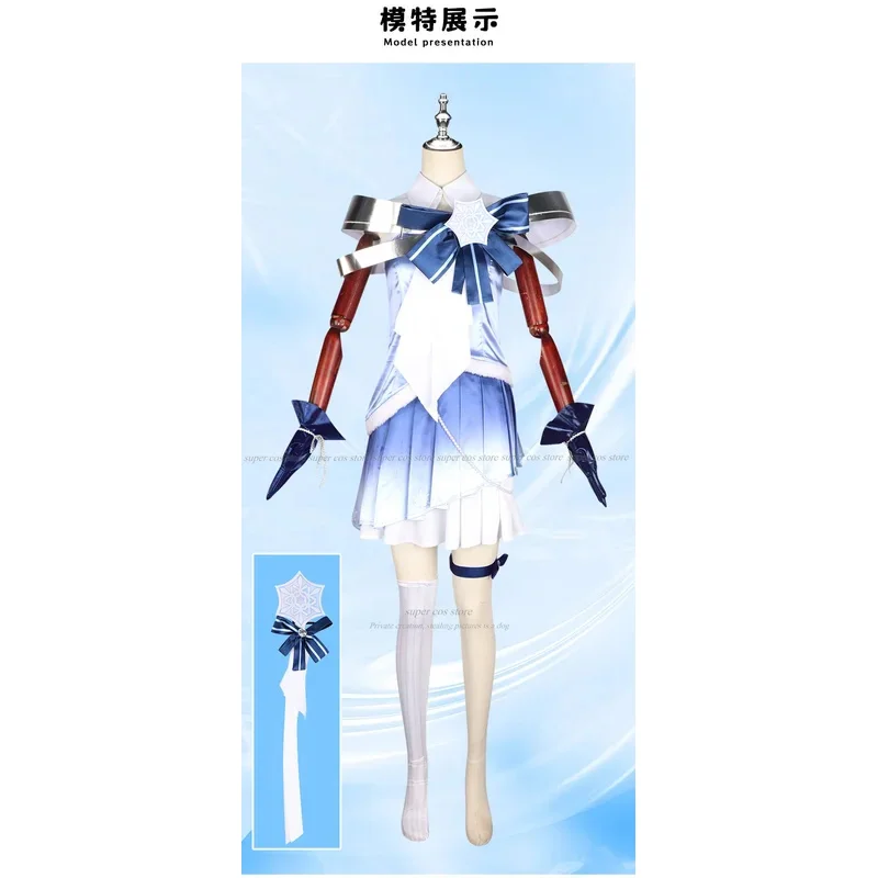 qq28LQ2025 Kostum Cosplay Snow Mikuu Miku Lolita Di Musim Dingin Gaun Lucu Wanita Untuk Konvensi Permainan Anime