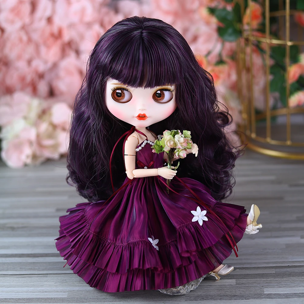 Icy Dbs Blyth Pop Bjd Joint Body Schattige Grote Konijnentanden Witte Skin Set Pop 1/6 30Cm Meisje Cadeau Anime Sd