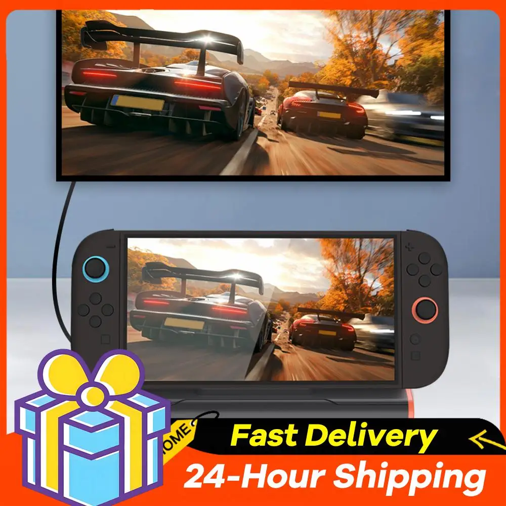 

Быстрая зарядная станция-адаптер для Nintendo Switch 2 с портами Type-C/USB, док-станция для игровой консоли