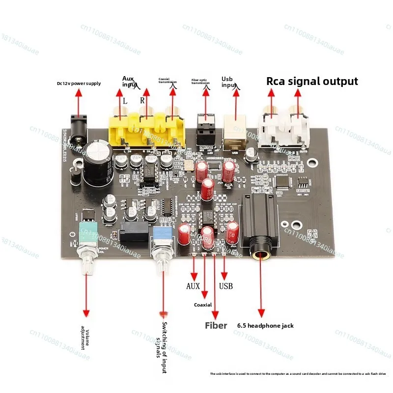 

ES9038Q2M Fiber Optic, Coaxial USB
