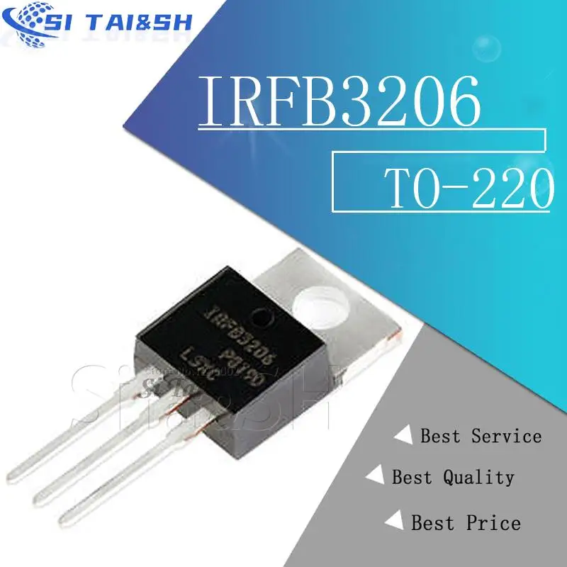 10pcs IRFB3206 TO-220 FB3206 TO220 IRFB3206PBF IRF3206 MOS 210A 60V