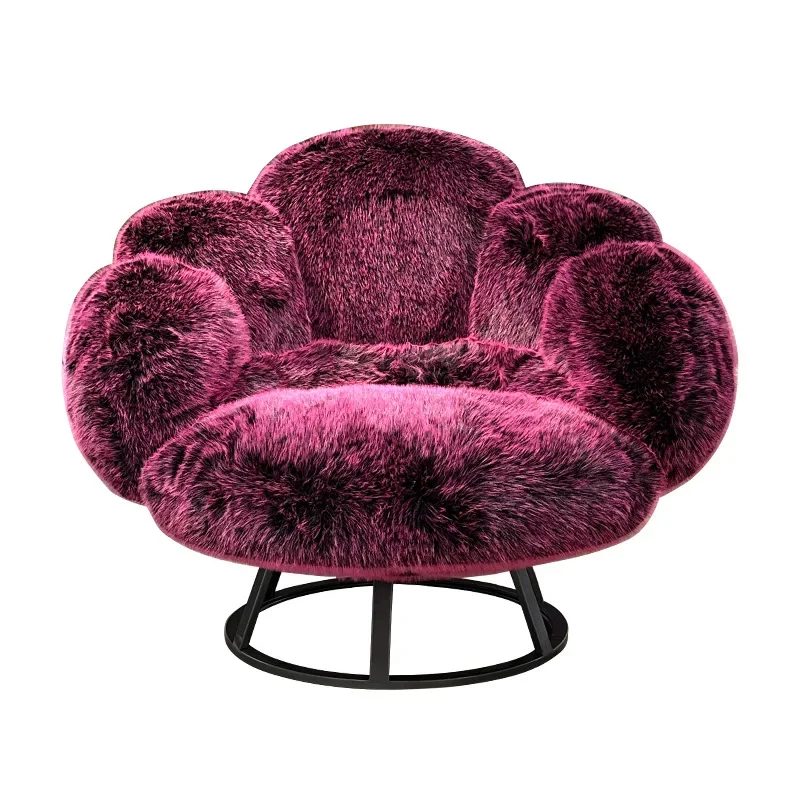 

Тканевое кресло с когтями медведя, кресло для салона красоты, модель отеля, односпальный диван