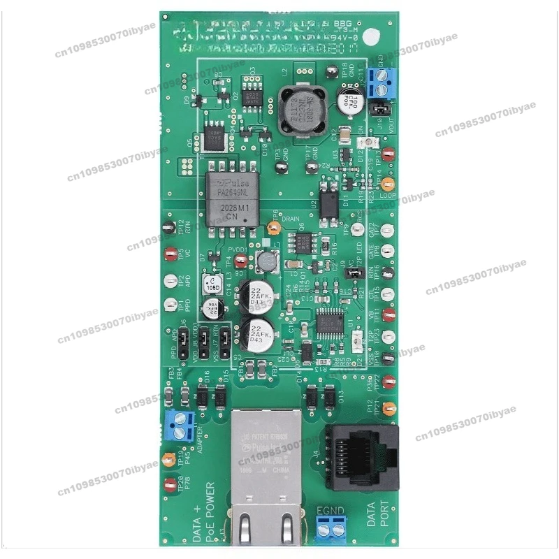Suitable for TPS23754EVM-383 33-57V Input Voltage, 12V Output Voltage High Power Evaluation Module