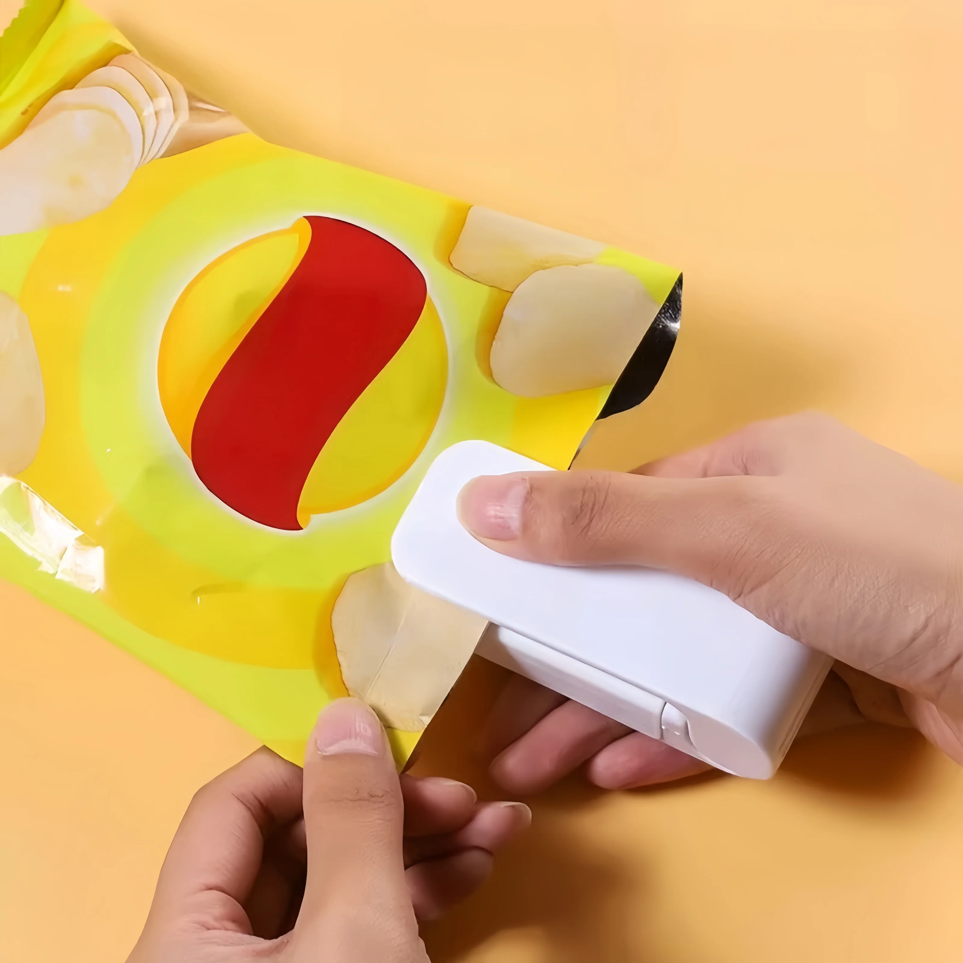 1PC Snack Sealer Mini Heat Bag Sealing Machine Package Sealer Portable Kitchen Thermal Plastic Food Bag Closure Accessories Tool