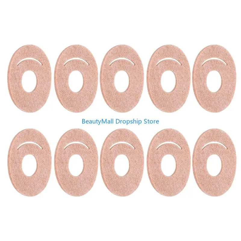 40JD 10PCS Felt Bunions Callus Pads Offer Relief And For Sensitive Feet During Activities