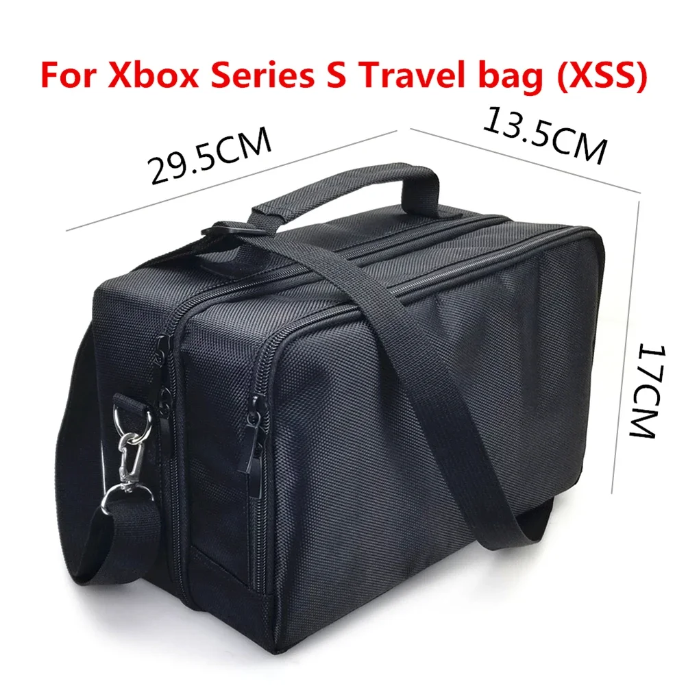 For Xbox Series X/S Carrying Case Waterproof Travel Case Anti-Scratch Protective Travel Bag for Game Console Wireless Controller