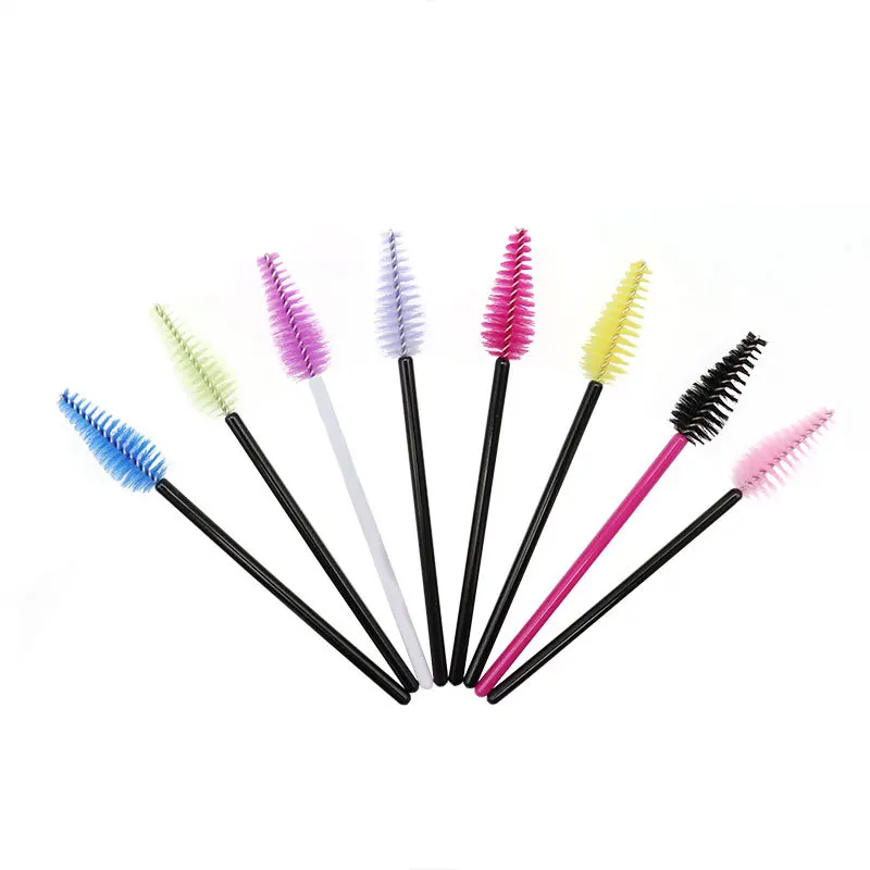 Brosse à cils jetable, baguettes de Mascara, peigne à sourcils, bobines, Extension de cils en forme de goutte, outil de maquillage, 100/200