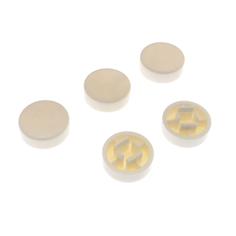 20PCS A37 Plastic Tactile Switch Button Cap Round 12mm Push Switch Caps Size 5.6*11.8mm For 12*12*7.3 mm Tact Button switch
