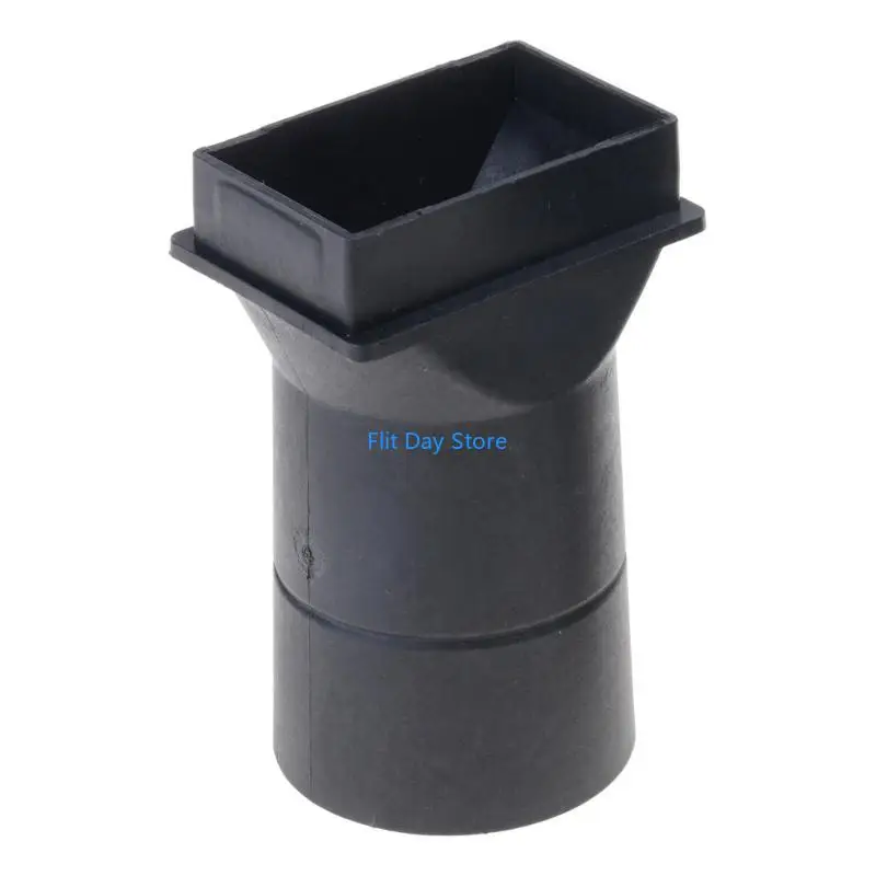 Tubería conducto aire F92C universal 38 mm para ventilador barbacoa 110x110x28 mm 12v 24 V.