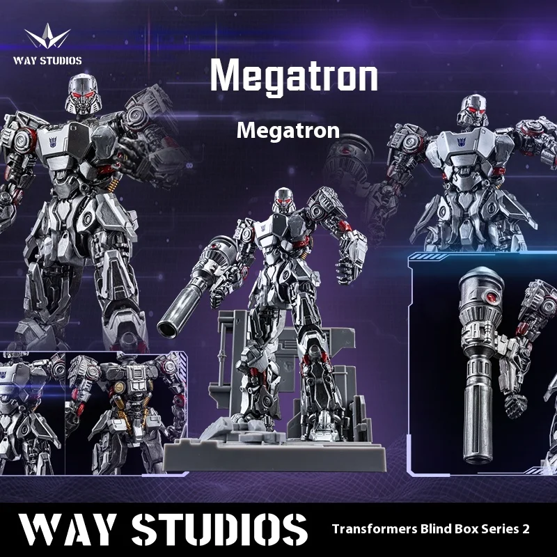 Waystudios Official Transformation OP Prime Action Figure Starscream Arcee Mega tron ต้องใช้เดสก์ท็อปตกแต่งของขวัญแฟน
