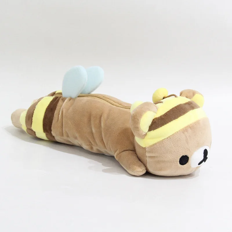 Kawaii الدب شقيقة القط فستان مقلمة الفتيات قلم رصاص الحقيبة القلم حقيبة الكرتون مقلمة بشكل جذاب للهدايا المدرسية