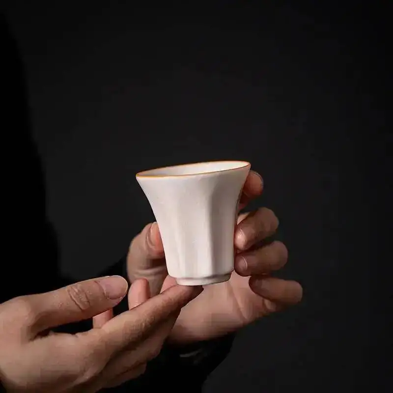  Porcelain Tea Cup Ceramic Kung Fu Master Cup Teacup Smelling Cup Personal Single Cup