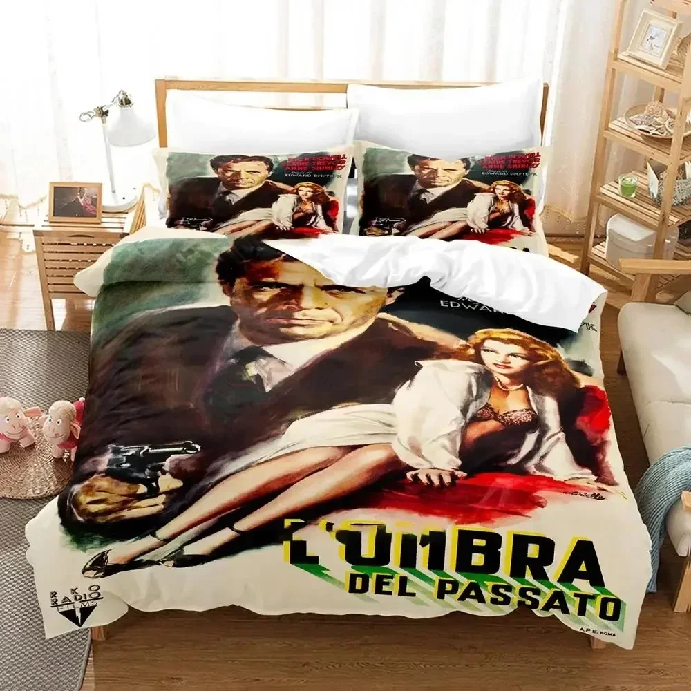 

Movie Murder My Sweet Printed Bed Set Duvet Cover Pillowcase Bedding Set Bed Linen Sheet Quilt Cover Full Queen King Size