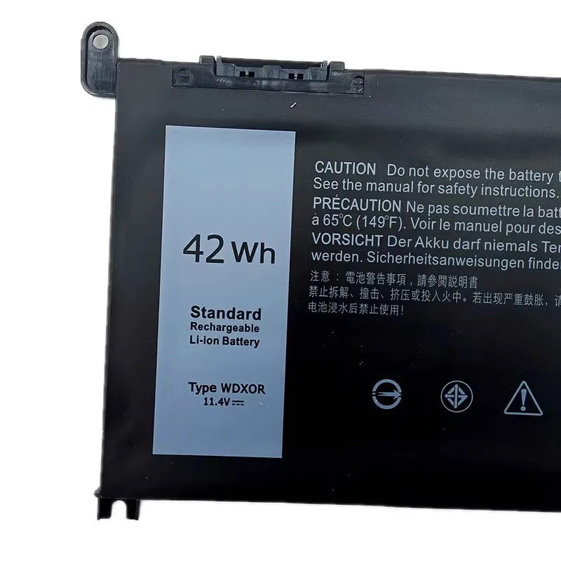 Imagem -02 - Bateria Wdx0r Wdxor11.4v 42wh para Dell Inspiron 13 14 15 17 5000 7000 P69g001 5378 5379 5770 5570 P69g Vostro 5471 Notebook Novo