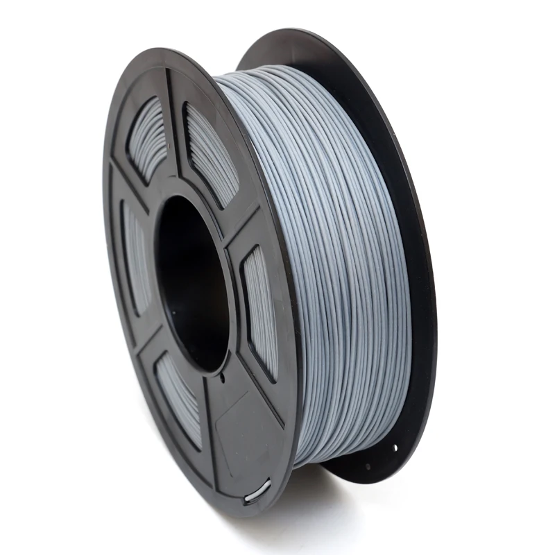 3D Printer Filament Metal PLA 1.75mm 1kg Contains 20% metal powder, Copper Steel Iron optional