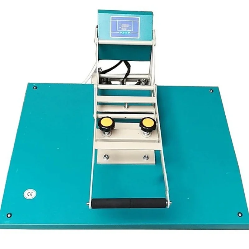 Large manual heat transfer flat plate high pressure heat transfer machine, large format printing machine, fabric hot stamping