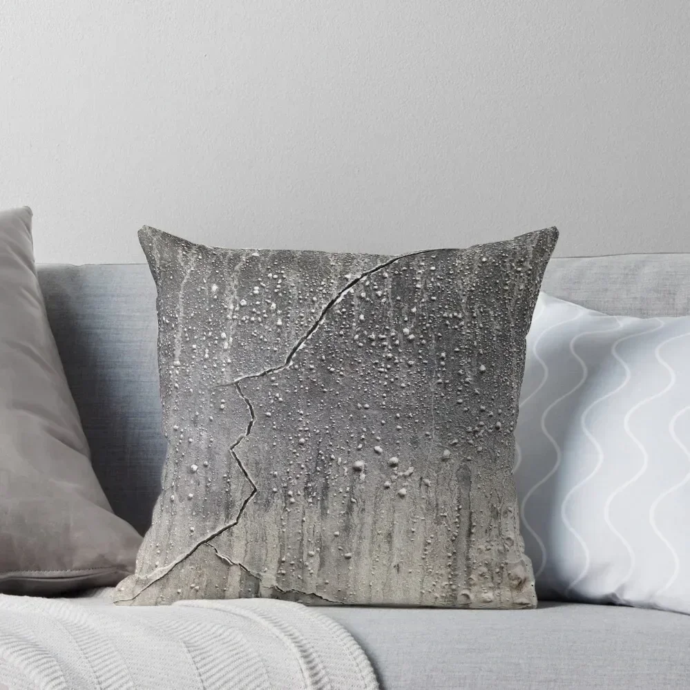 

Cracked Concrete Throw Pillow Decorative Pillow Covers For Sofa Cushions Home Decor New year Cushions For Decorative Sofa pillow