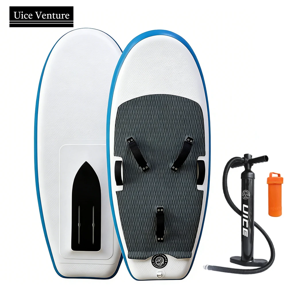 

Надувная доска для вингфойла UICE 110L с карбоновой пластиной для винг-серфинга