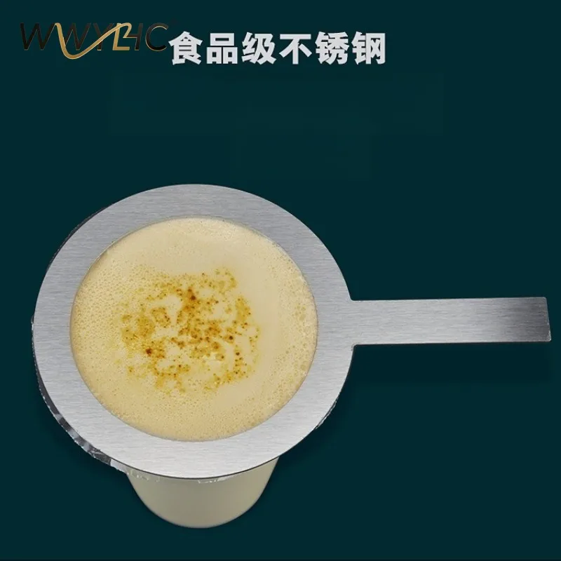 Suitable for Spray Flame Stainless Steel Washer  Bobo Tea Caramel Roasted Milk Cover Cup 95 90 Caliber Bottle Tea Ring view 4