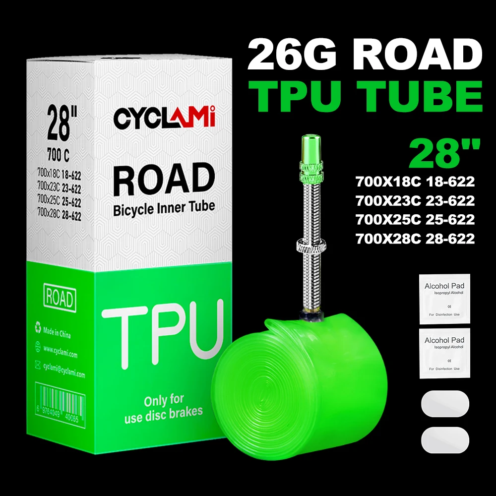 New 26g Ultralight Bike Inner Tube 700 18-28C Road MTB Bicycle TPU Tire 700c 45/65/85mm Length French Valve Super Light Tube