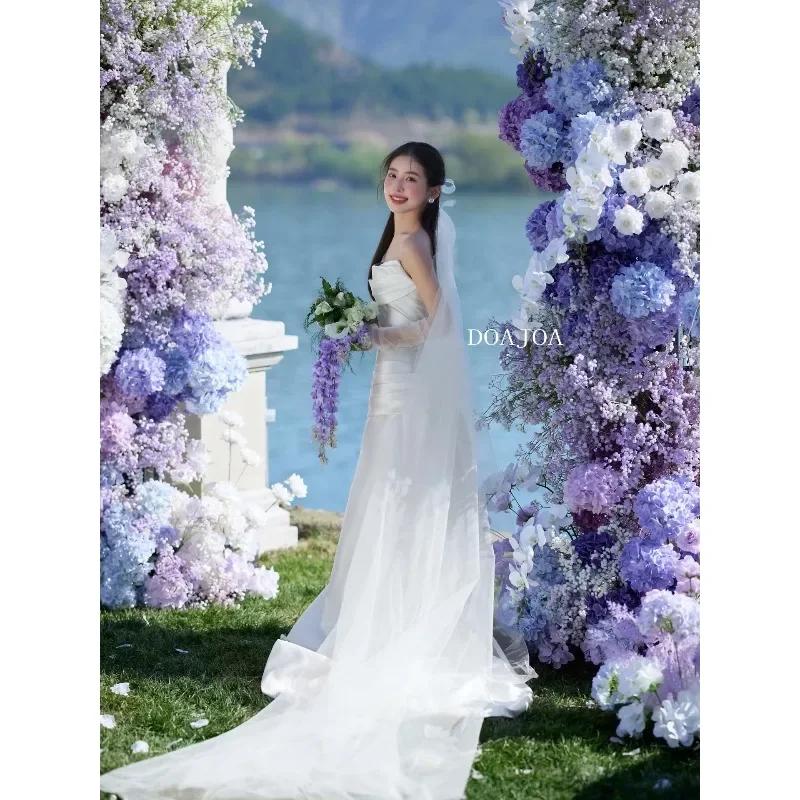 Simulation flower style wedding wedding background flower stand shopping mall stage window decoration studio outdoor photo ornam