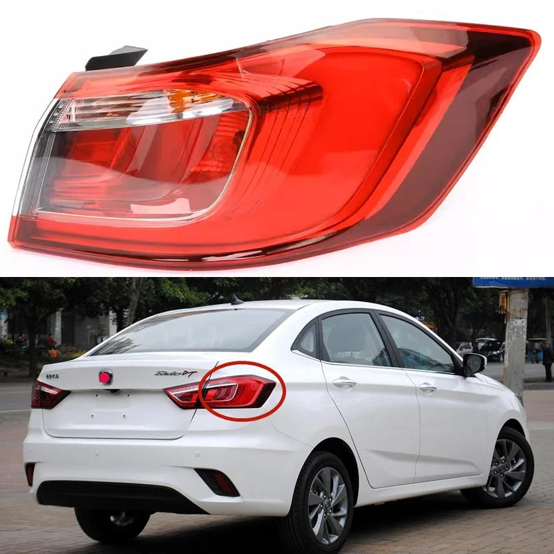 

For Changan Eado DT 2018 2019 2020 Car Accessories LED Rear Outside Tail Light Assembly Stop Lights Parking Lamp Rear lamp