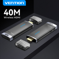 Vention Wireless HDMI TV Receiver 5GHz WiFi Display Projector HD TV Dongle Smart Stick for Android IOS 40m HDMI Wireless Adapter