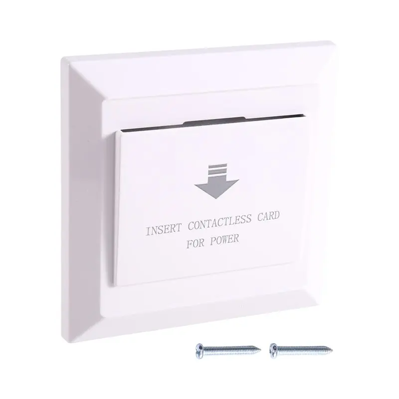 A24U Hotel Room Card Energy Saver Switch Hotel Energy Saving Switch 220V Voltage 40A Insert For Hotel Room Electronic