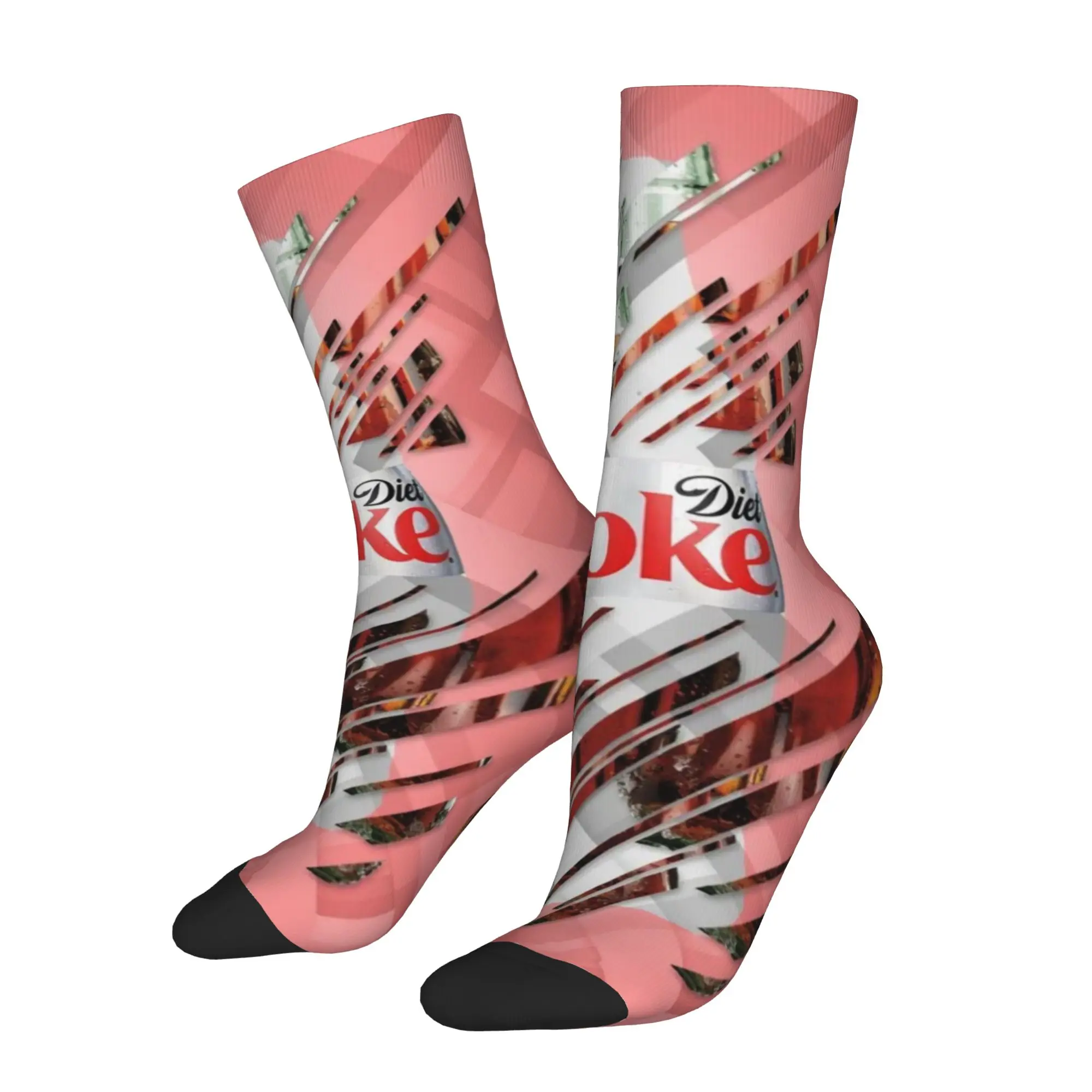 

Funny Sock dDiet Coke dDiet Coke Shattered Glass Geometric Hip Hop Quality Pattern Printed Men Socks Casual Men's Socks