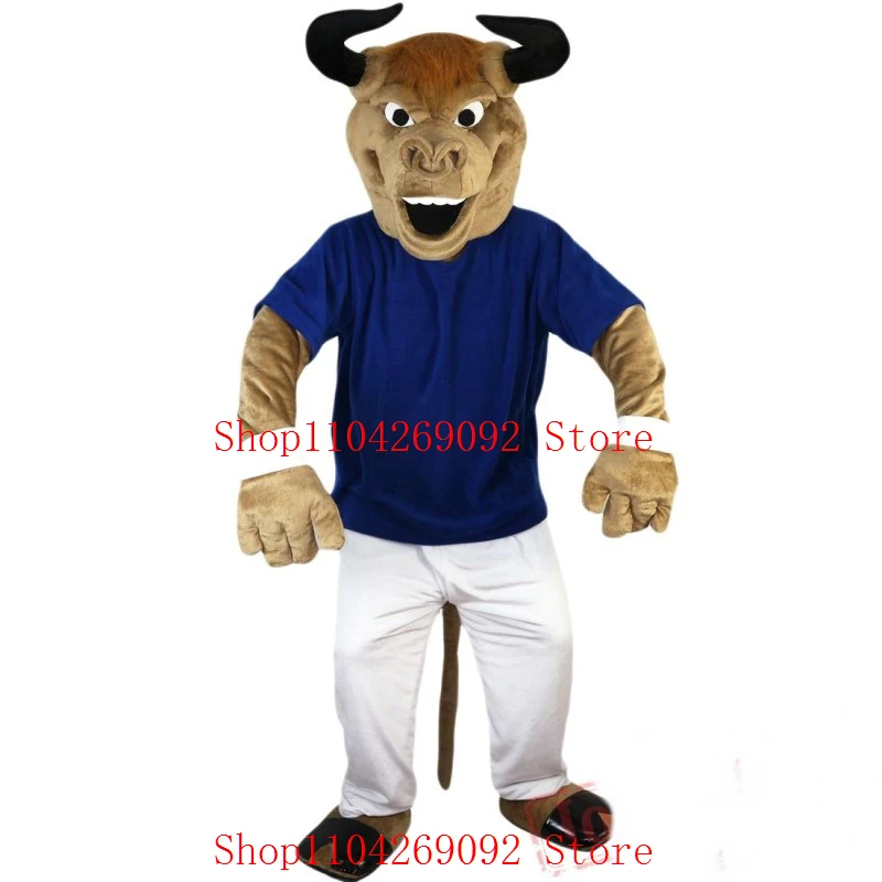 

Fursuite Animal Bull Mascot Costume for Adult Cartoon Birthday Character Maskote theme Anime Cosplay Costumes Animal Carnival